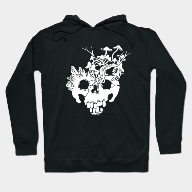 Sticks & Bones & Shiny Rocks Hoodie by bunsnbells